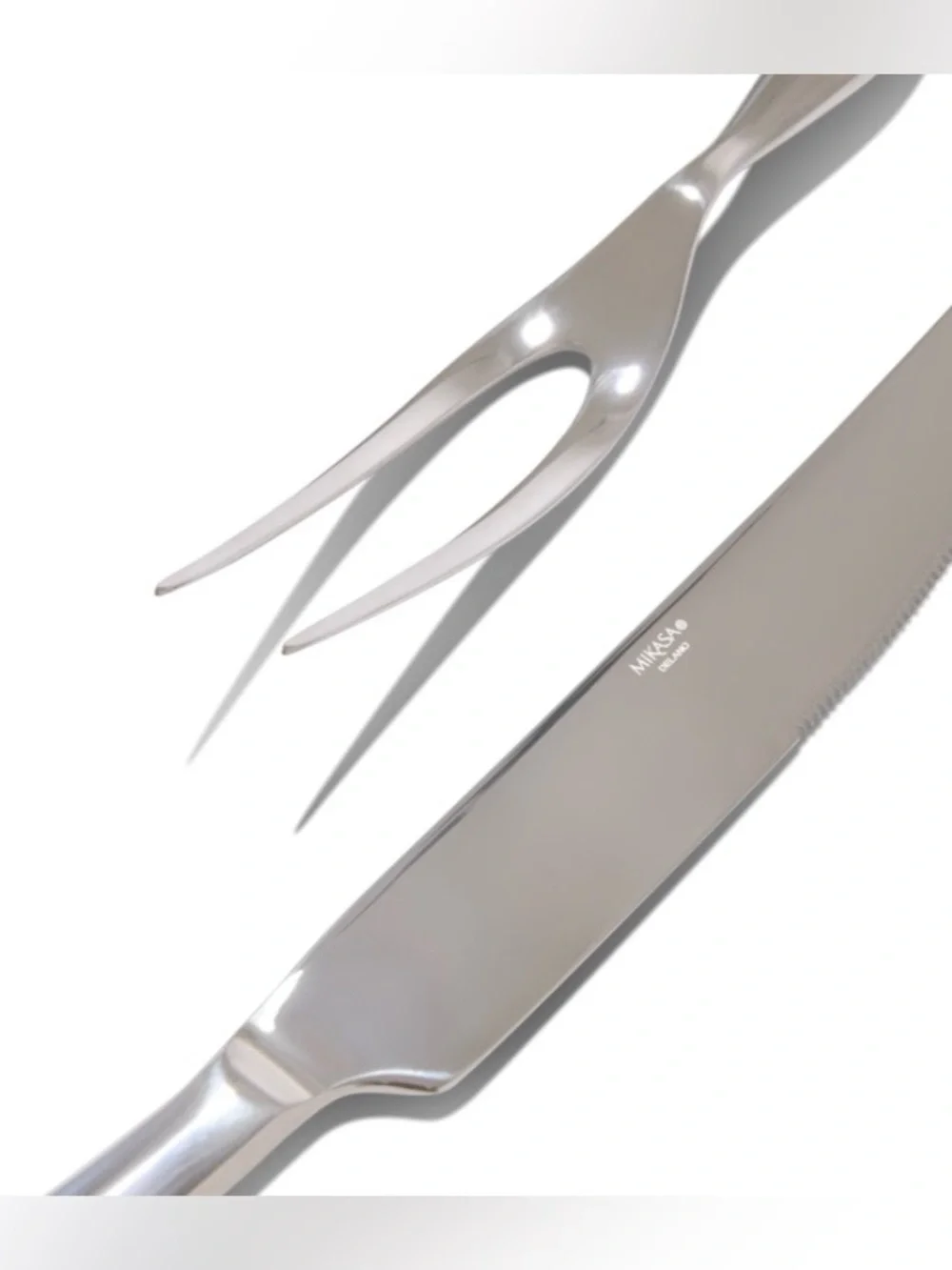 MIKASA Stainless Steel 2 Piece Carving Set